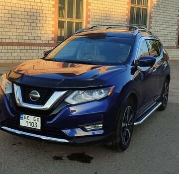 Синій Ніссан Rogue, об'ємом двигуна 2.49 л та пробігом 95 тис. км за 19300 $, фото 23 на Automoto.ua