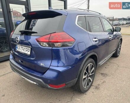 Синий Ниссан Rogue, объемом двигателя 2.49 л и пробегом 132 тыс. км за 17000 $, фото 4 на Automoto.ua