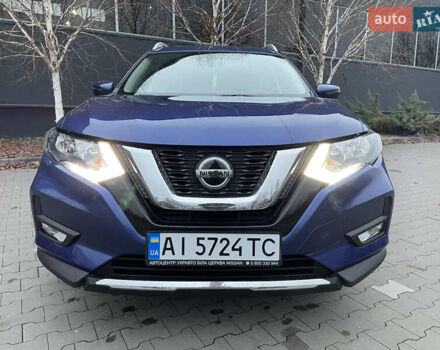 Синий Ниссан Rogue, объемом двигателя 2.49 л и пробегом 141 тыс. км за 16700 $, фото 8 на Automoto.ua