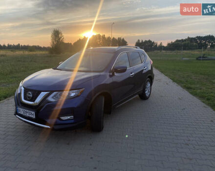 Синий Ниссан Rogue, объемом двигателя 2.49 л и пробегом 94 тыс. км за 15600 $, фото 2 на Automoto.ua