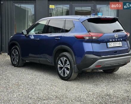 Синий Ниссан Rogue, объемом двигателя 2.5 л и пробегом 120 тыс. км за 18999 $, фото 2 на Automoto.ua