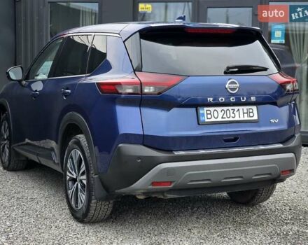 Синий Ниссан Rogue, объемом двигателя 2.5 л и пробегом 120 тыс. км за 18999 $, фото 3 на Automoto.ua