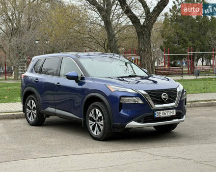 Синий Ниссан Rogue, объемом двигателя 2.49 л и пробегом 80 тыс. км за 19999 $, фото 3 на Automoto.ua