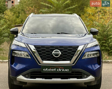 Синий Ниссан Rogue, объемом двигателя 2.49 л и пробегом 86 тыс. км за 28000 $, фото 1 на Automoto.ua