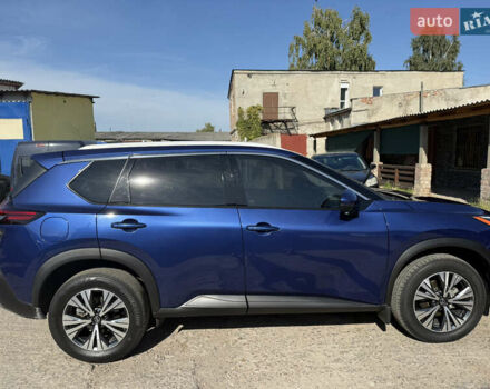 Синий Ниссан Rogue, объемом двигателя 2.49 л и пробегом 76 тыс. км за 22900 $, фото 5 на Automoto.ua