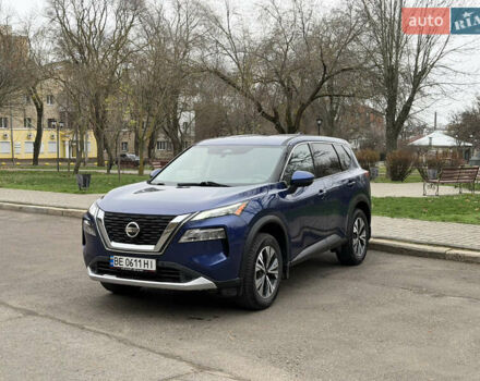 Синий Ниссан Rogue, объемом двигателя 2.49 л и пробегом 80 тыс. км за 19999 $, фото 1 на Automoto.ua