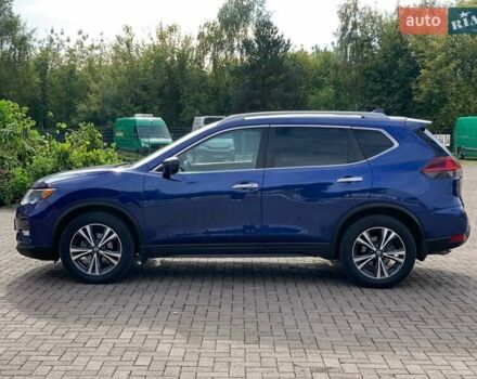 Синий Ниссан Rogue, объемом двигателя 2.49 л и пробегом 74 тыс. км за 17300 $, фото 4 на Automoto.ua