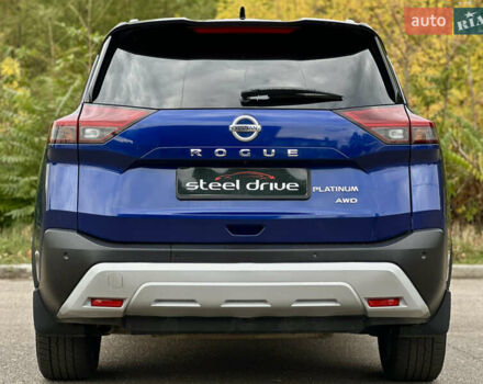 Синий Ниссан Rogue, объемом двигателя 2.49 л и пробегом 86 тыс. км за 28000 $, фото 3 на Automoto.ua