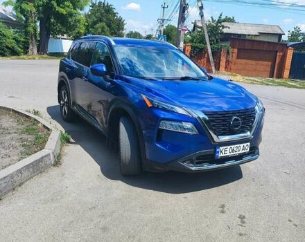 Синий Ниссан Rogue, объемом двигателя 2.49 л и пробегом 57 тыс. км за 25000 $, фото 4 на Automoto.ua