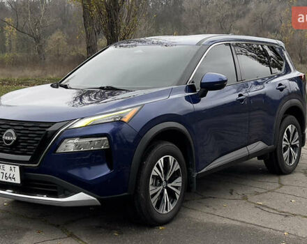 Синий Ниссан Rogue, объемом двигателя 2.49 л и пробегом 81 тыс. км за 24200 $, фото 1 на Automoto.ua
