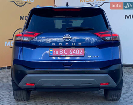 Синий Ниссан Rogue, объемом двигателя 2.49 л и пробегом 74 тыс. км за 24500 $, фото 3 на Automoto.ua