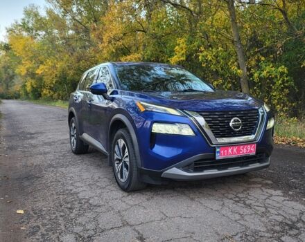 Синий Ниссан Rogue, объемом двигателя 2.5 л и пробегом 56 тыс. км за 22000 $, фото 1 на Automoto.ua