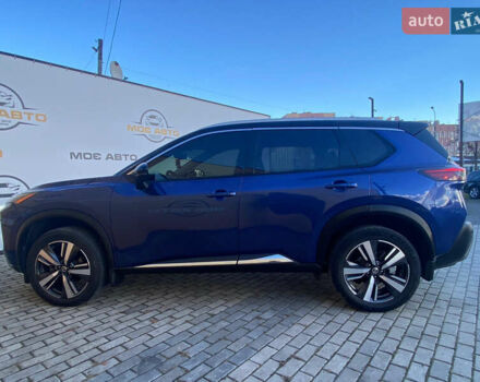 Синий Ниссан Rogue, объемом двигателя 2.49 л и пробегом 74 тыс. км за 24500 $, фото 1 на Automoto.ua