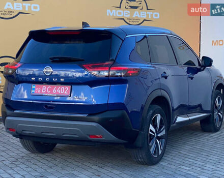 Синий Ниссан Rogue, объемом двигателя 2.49 л и пробегом 74 тыс. км за 24500 $, фото 4 на Automoto.ua