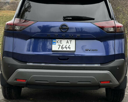 Синий Ниссан Rogue, объемом двигателя 2.49 л и пробегом 81 тыс. км за 24200 $, фото 3 на Automoto.ua