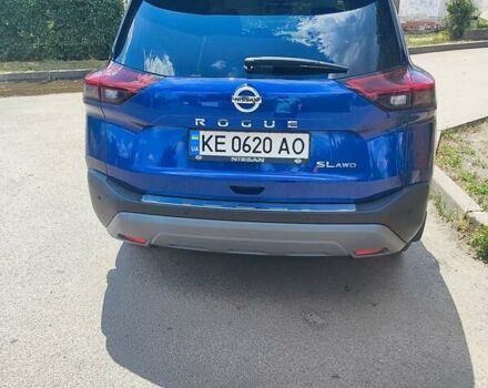 Синий Ниссан Rogue, объемом двигателя 2.49 л и пробегом 57 тыс. км за 25000 $, фото 1 на Automoto.ua