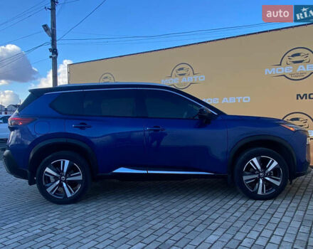 Синий Ниссан Rogue, объемом двигателя 2.49 л и пробегом 74 тыс. км за 24500 $, фото 5 на Automoto.ua