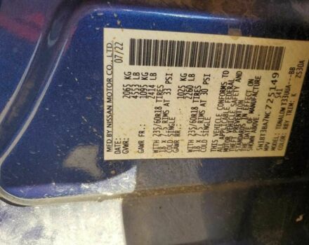 Синій Ніссан Rogue, об'ємом двигуна 0 л та пробігом 57 тис. км за 6100 $, фото 12 на Automoto.ua