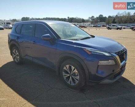 Синий Ниссан Rogue, объемом двигателя 1.5 л и пробегом 57 тыс. км за 5400 $, фото 3 на Automoto.ua