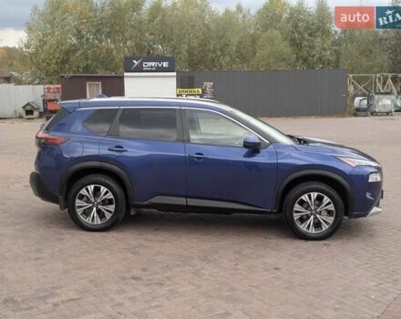 Синий Ниссан Rogue, объемом двигателя 1.5 л и пробегом 52 тыс. км за 22500 $, фото 3 на Automoto.ua