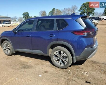 Синий Ниссан Rogue, объемом двигателя 1.5 л и пробегом 57 тыс. км за 5400 $, фото 1 на Automoto.ua