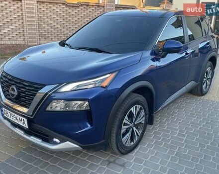 Синий Ниссан Rogue, объемом двигателя 1.5 л и пробегом 85 тыс. км за 22700 $, фото 5 на Automoto.ua