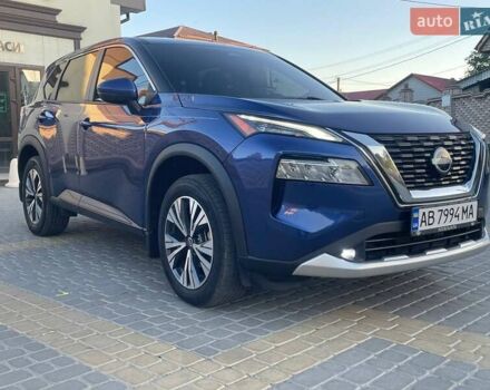 Синий Ниссан Rogue, объемом двигателя 1.5 л и пробегом 85 тыс. км за 22700 $, фото 1 на Automoto.ua