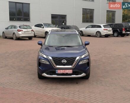 Синий Ниссан Rogue, объемом двигателя 1.5 л и пробегом 52 тыс. км за 22500 $, фото 1 на Automoto.ua