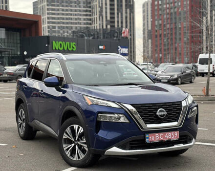 Синий Ниссан Rogue, объемом двигателя 1.5 л и пробегом 54 тыс. км за 21900 $, фото 1 на Automoto.ua