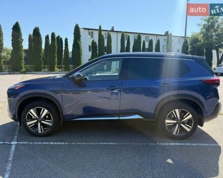 Синий Ниссан Rogue, объемом двигателя 1.5 л и пробегом 50 тыс. км за 27900 $, фото 4 на Automoto.ua