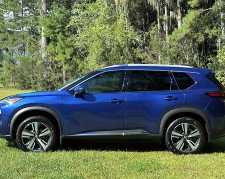Синий Ниссан Rogue, объемом двигателя 1.5 л и пробегом 15 тыс. км за 7000 $, фото 3 на Automoto.ua
