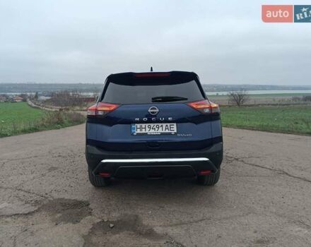 Синий Ниссан Rogue, объемом двигателя 1.5 л и пробегом 6 тыс. км за 25400 $, фото 5 на Automoto.ua
