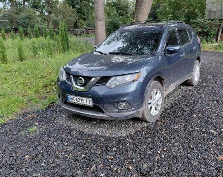 Синий Ниссан Rogue, объемом двигателя 2.5 л и пробегом 180 тыс. км за 11800 $, фото 1 на Automoto.ua