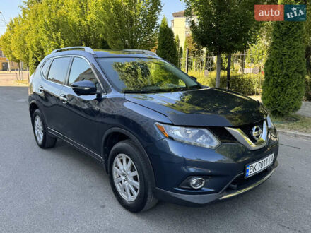 Синий Ниссан Rogue, объемом двигателя 2.49 л и пробегом 184 тыс. км за 11900 $, фото 1 на Automoto.ua