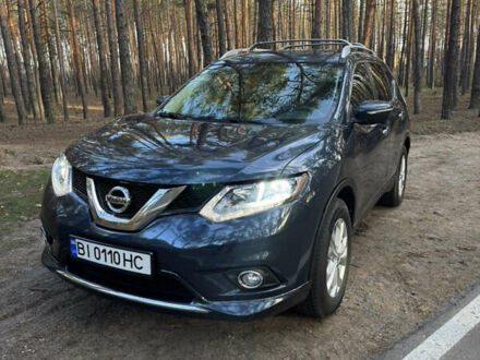 Синий Ниссан Rogue, объемом двигателя 2.49 л и пробегом 160 тыс. км за 12700 $, фото 1 на Automoto.ua