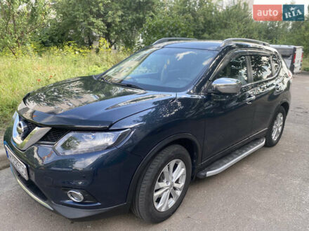 Синий Ниссан Rogue, объемом двигателя 2.5 л и пробегом 159 тыс. км за 15200 $, фото 1 на Automoto.ua