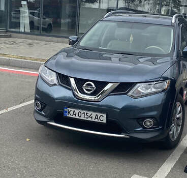 Синий Ниссан Rogue, объемом двигателя 2.5 л и пробегом 220 тыс. км за 12000 $, фото 1 на Automoto.ua