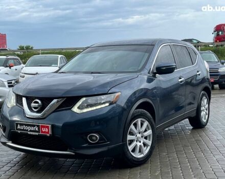Синий Ниссан Rogue, объемом двигателя 2.5 л и пробегом 277 тыс. км за 10790 $, фото 1 на Automoto.ua