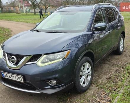 Синій Ніссан Rogue, об'ємом двигуна 2.5 л та пробігом 152 тис. км за 14000 $, фото 1 на Automoto.ua