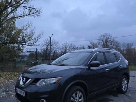 Синий Ниссан Rogue, объемом двигателя 2.5 л и пробегом 195 тыс. км за 12550 $, фото 1 на Automoto.ua