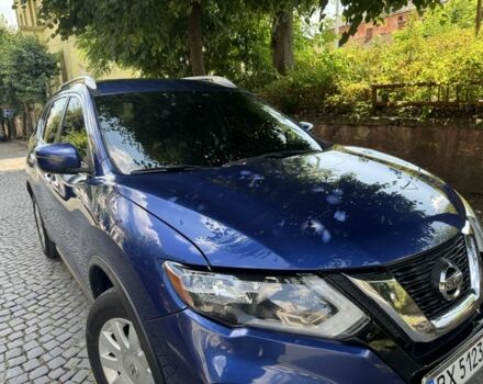 Синий Ниссан Rogue, объемом двигателя 2.5 л и пробегом 98 тыс. км за 13400 $, фото 1 на Automoto.ua
