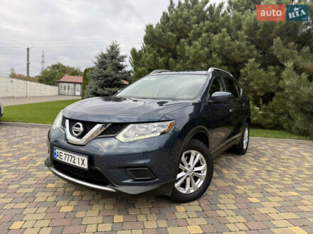 Синий Ниссан Rogue, объемом двигателя 2.5 л и пробегом 140 тыс. км за 12500 $, фото 1 на Automoto.ua