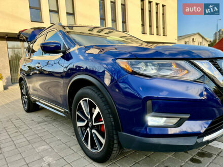 Синий Ниссан Rogue, объемом двигателя 2.5 л и пробегом 125 тыс. км за 16800 $, фото 1 на Automoto.ua