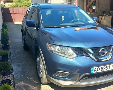 Синий Ниссан Rogue, объемом двигателя 2.49 л и пробегом 216 тыс. км за 11999 $, фото 1 на Automoto.ua