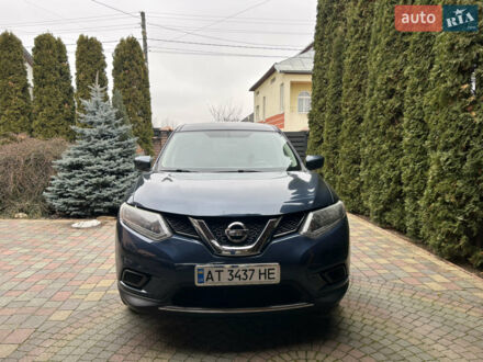 Синий Ниссан Rogue, объемом двигателя 2.5 л и пробегом 136 тыс. км за 11950 $, фото 1 на Automoto.ua