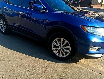 Синий Ниссан Rogue, объемом двигателя 2.5 л и пробегом 99 тыс. км за 15800 $, фото 1 на Automoto.ua