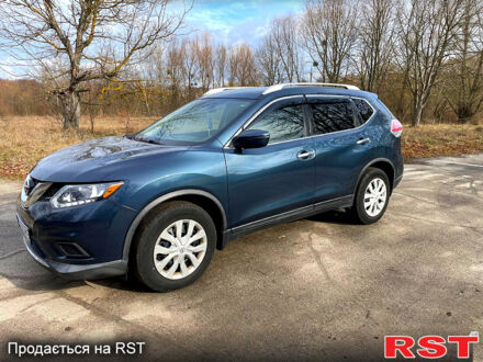 Синий Ниссан Rogue, объемом двигателя 2.5 л и пробегом 116 тыс. км за 13500 $, фото 1 на Automoto.ua