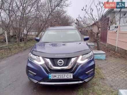 Синий Ниссан Rogue, объемом двигателя 2.49 л и пробегом 85 тыс. км за 16200 $, фото 1 на Automoto.ua