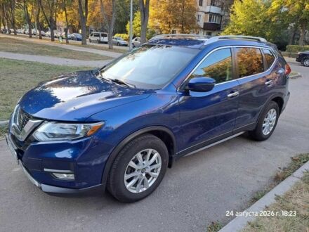 Синий Ниссан Rogue, объемом двигателя 2.5 л и пробегом 71 тыс. км за 14015 $, фото 1 на Automoto.ua