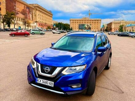 Синий Ниссан Rogue, объемом двигателя 2.5 л и пробегом 120 тыс. км за 13200 $, фото 1 на Automoto.ua